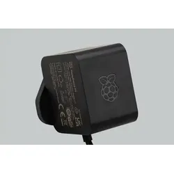 RASPBERRY Pi 5 Offizielles Netzteil USB-C 27 Watt (schwarz)