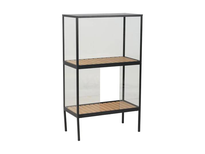 Brafab Grower Greens Pflanzenschrank Schwarz, 81x137 cm