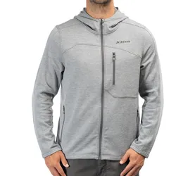 Klim Echo Wool Hoodie, Funktionsjacke - Hellgrau - 3XL