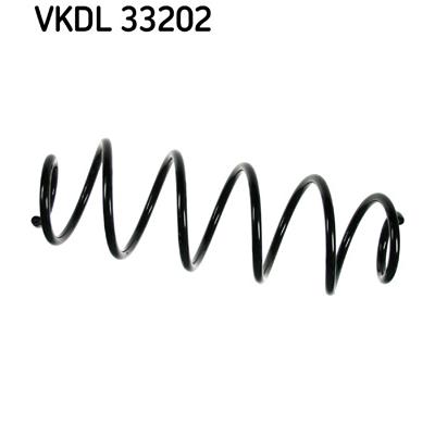 SKF Fahrwerksfeder VKDL 33202 Hinterachse für Peugeot