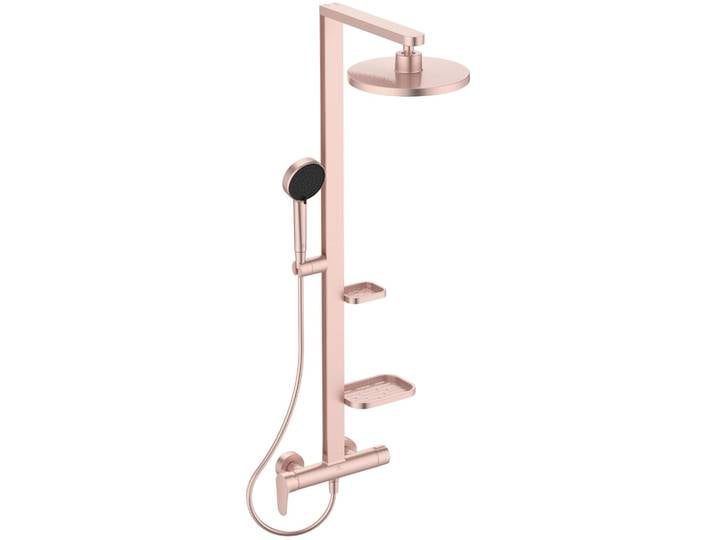 Ideal Standard Alu+ Système de douche avec robinetterie de douche monocommande apparente\, BD584RO