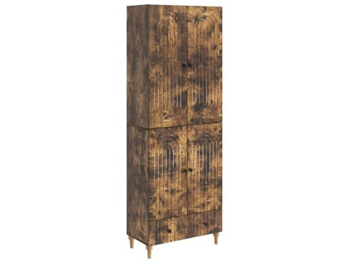 PUGYNBK Schrank-Set, 2 Stück, aus technischem Holz Modular mit Regalen und Schubladen, ideal für Räume und Büros, robust und langlebig