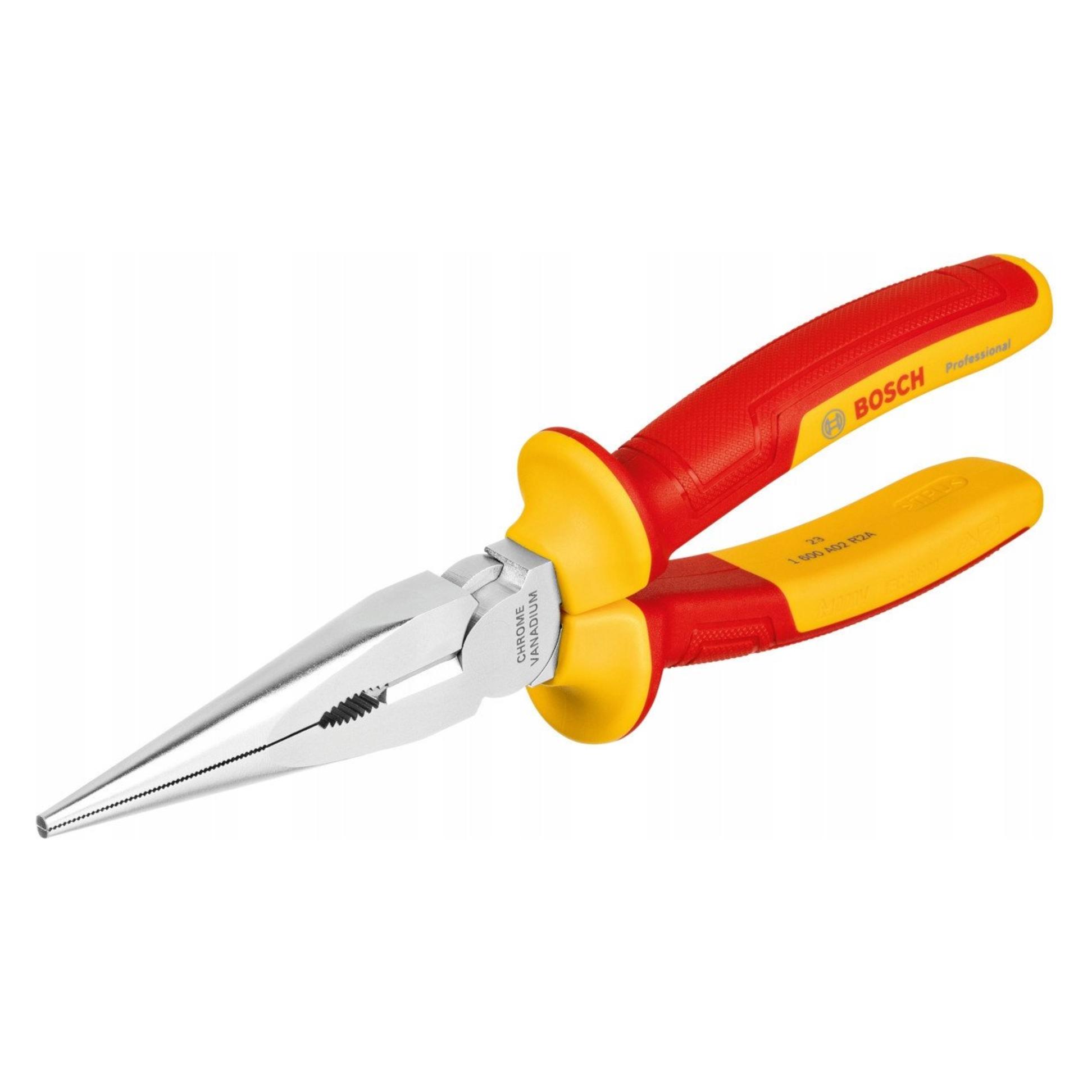 Bosch Professional VDE Spitzzange gerade (205 mm) (1600A02NE3)