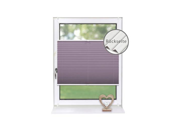 Deco-Raum Plissee Thermo Basic 75 x 210cm Klemmfix ohne Bohren, Flieder, Werkzeug/Technologie, Rund, 75x210x210 cm, Heimtextilien, Vorhänge, Plissees