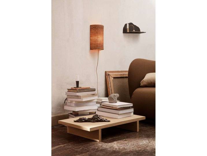 Dou Scherm voor Wandlamp Natural - Ferm Living - Slaapkamer