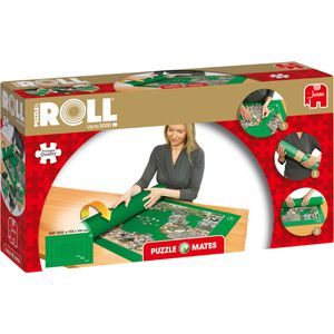 Jumbo Puzzlematte 17691, XXL Puzzle & Roll, aus Filz, 150 x 100 cm, für Puzzle mit bis zu 3000 Teilen