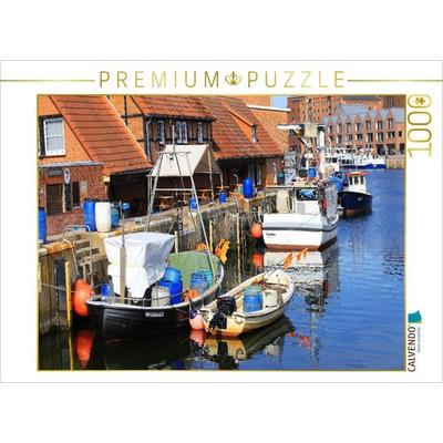 CALVENDO Puzzle Wismar, Alter Hafen | 1000 Teile Lege-Größe 64 × 48 cm Foto-Puzzle für glückliche Stunden