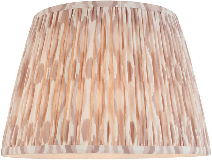 Heritage Hues Ikat Lamp Shade Beige 24cm H x 25cm W x 35cm D