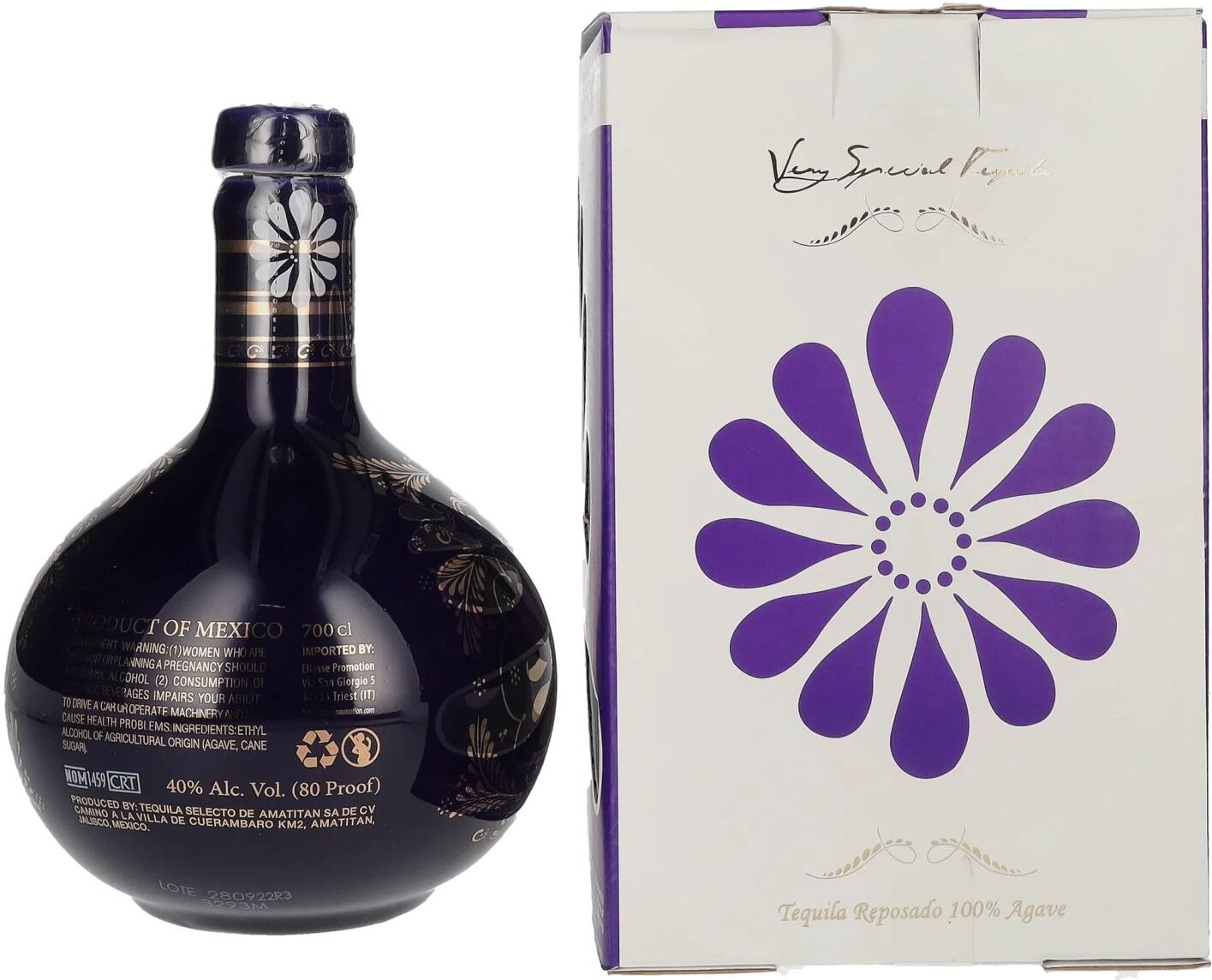 Grand Mayan Tequila Grand Mayan REPOSADO Tequila 100% de Agave 40% Vol. 0,7l in Geschenkbox