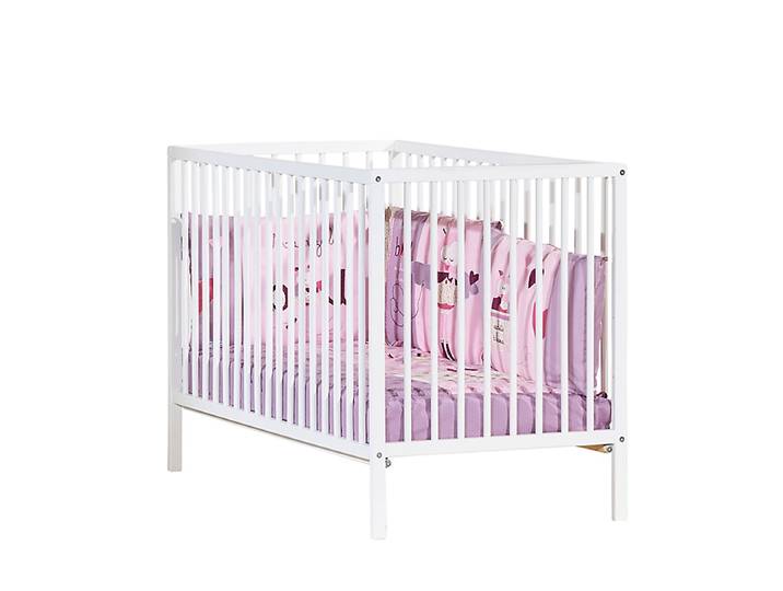 Lit bébé 120x60 blanc FIRST