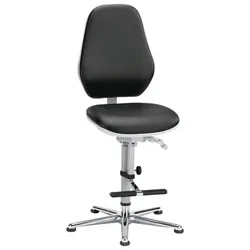 Reinraumstuhl Basic 3 mit Gleiter und Aufstieg, ESD
