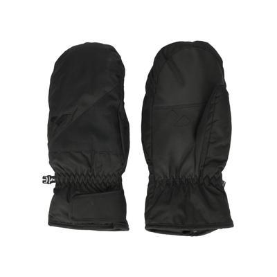 Fäustlinge ZANIER "Matrei GTX", Damen, Gr. 11, schwarz, 100% Polyester, Handschuhe Fäustlinge, mit wasser- und winddichter Membran
