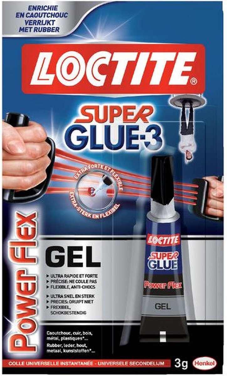Loctite Powerflex Gel Secondelijm 3g