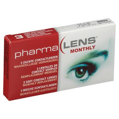 PharmaLens Maandlenzen (Dioptrie -7.00) 3 St Kontaktlinsen