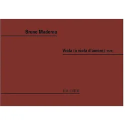 Viola o viola damore, Fachbücher von Bruno Maderna