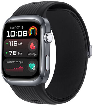 Huawei WATCH D2 black, smartwatch con monitoraggio pressione sanguigna, ECG a singola derivazione in grado di rilevare solo la fibrillazione atriale, str