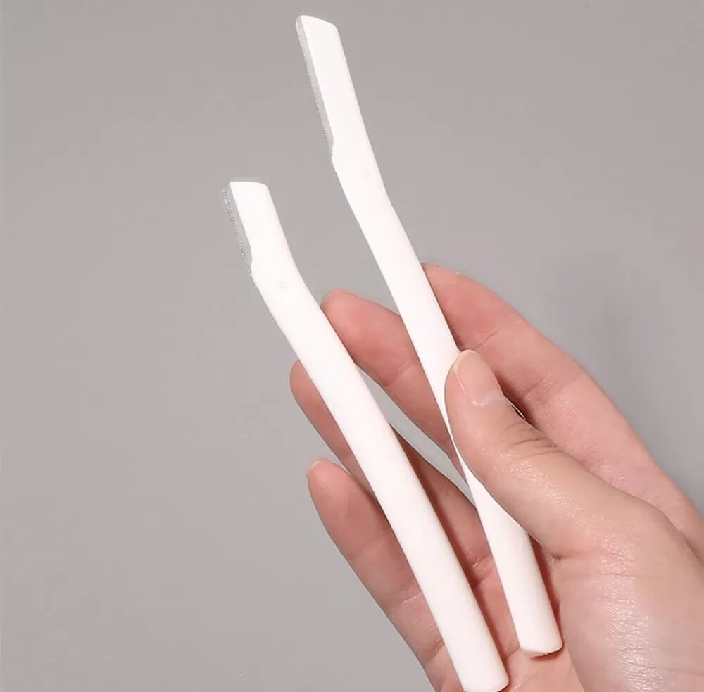 INF Augenbrauenrasierer Set - 3 Stück: Präzise Edelstahl Trimmer für perfekte Augenbrauen