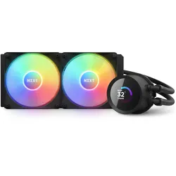 NZXT Kraken 240 RGB, schwarz Wasserkühlung für AMD und Intel CPU