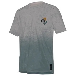 SingleTrack S/S Print Tee TITANIUM 2XL