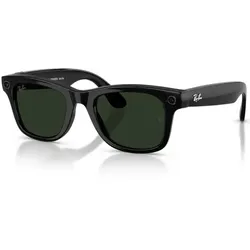 Ray Ban META Sonnenbrille Wayfarer Schwarz - L - L