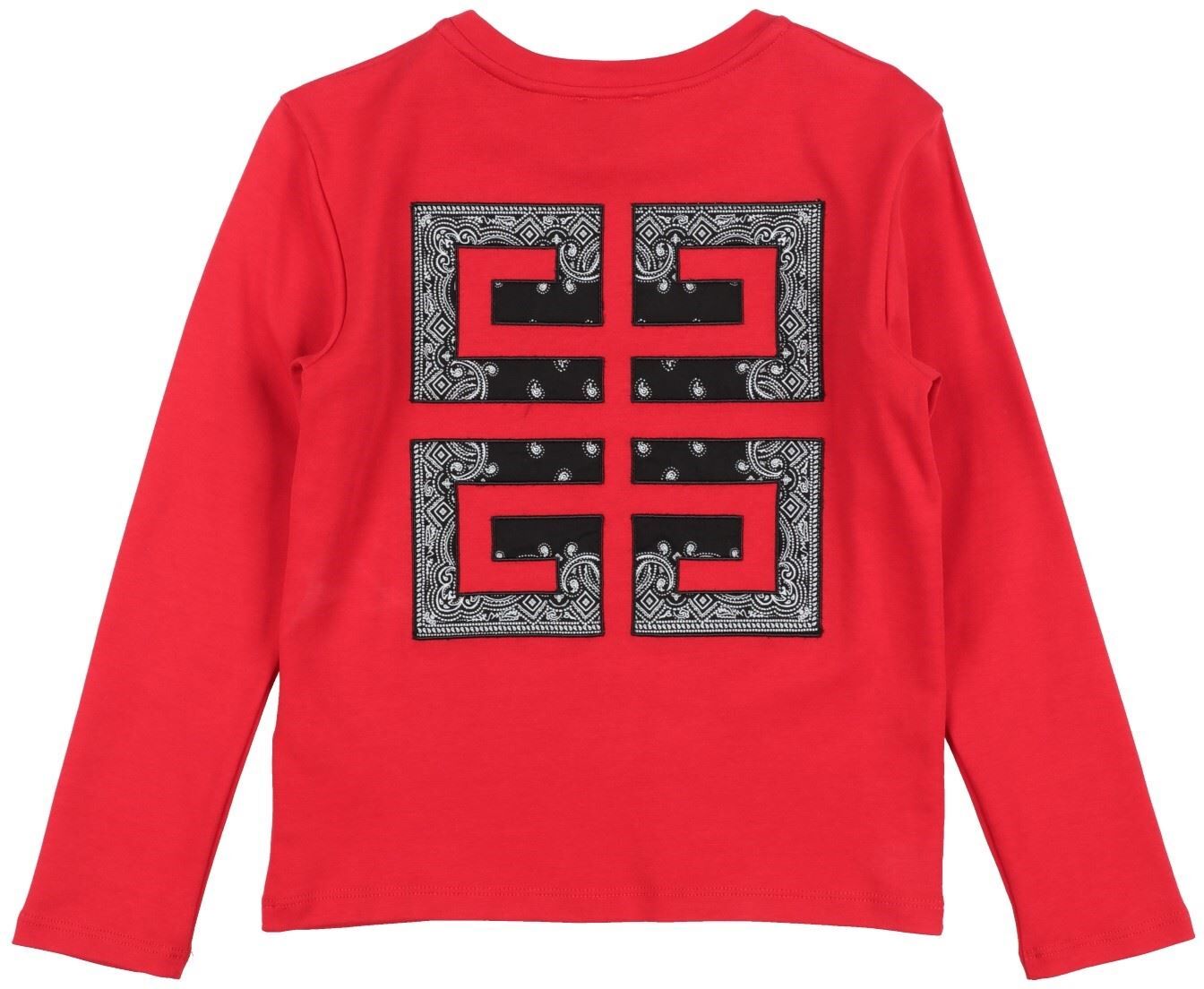 Givenchy Camiseta Chica Rojo 8 Chica