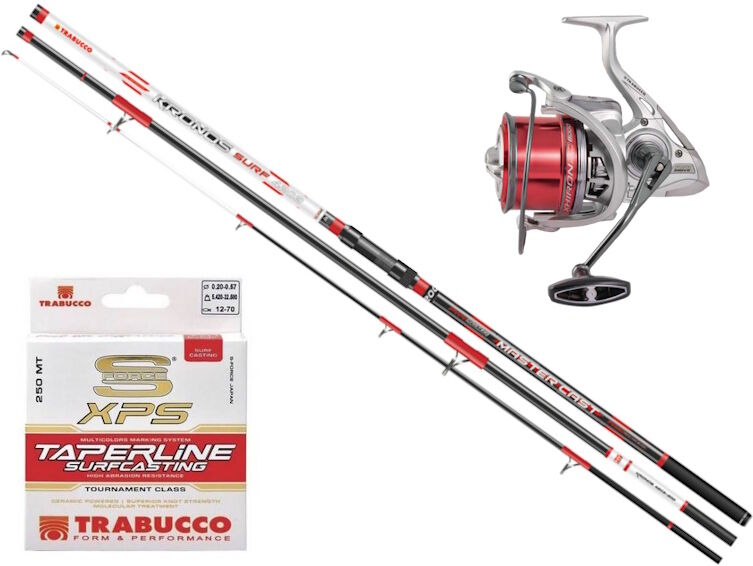 Trabucco Kronos/xhiron Surf Casting Fiskesæt
