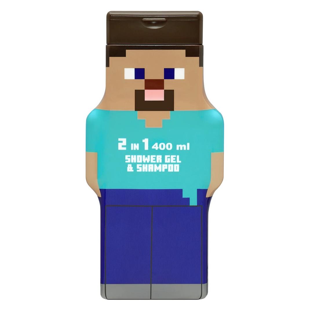 Promade Minecraft Steve 2D Duschgel und Shampoo 400ml (400 ml) (53007850)