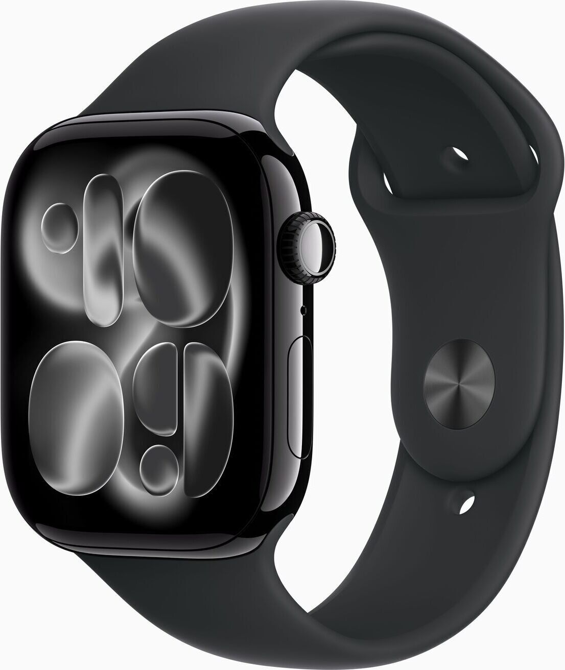 Apple Watch Series 11 Aluminium 46 mm (2025)   GPS   Jet Black   Sport Band S/M   black - Refurbished