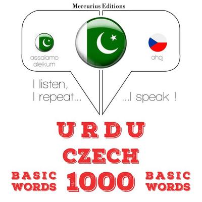 1000 essential words in Czech - JM Gardner, Audio, 9782821147485