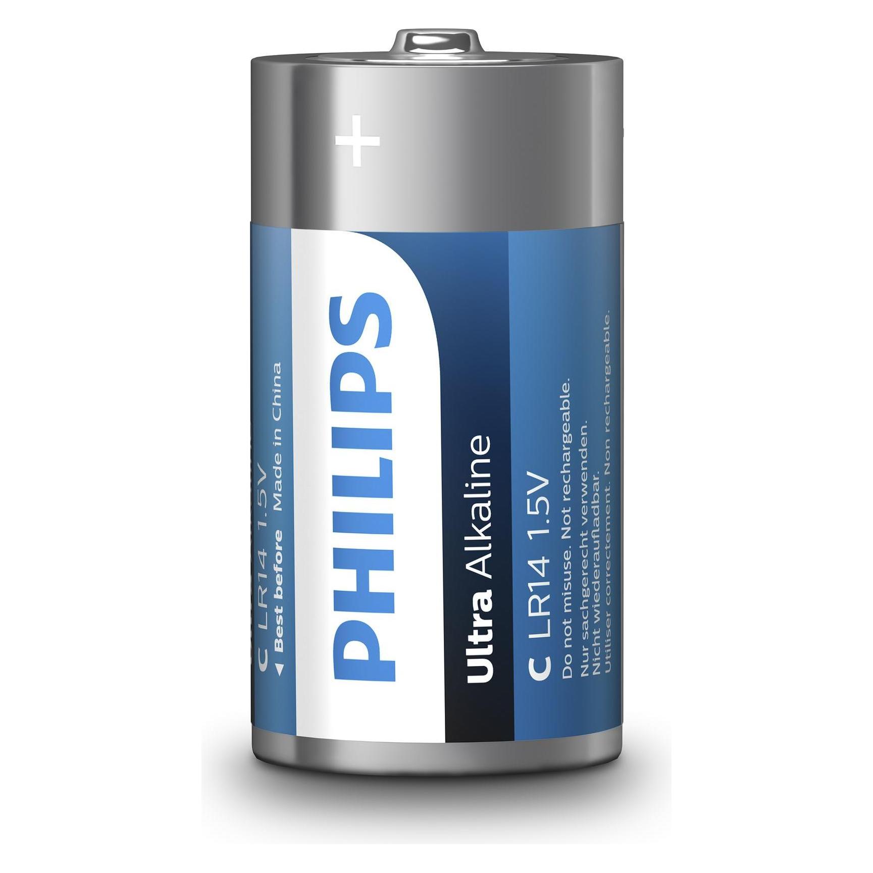 Philips 578451 baterie C ExtremeLife+, a (2 Stk., C) (LR14E2B/10)