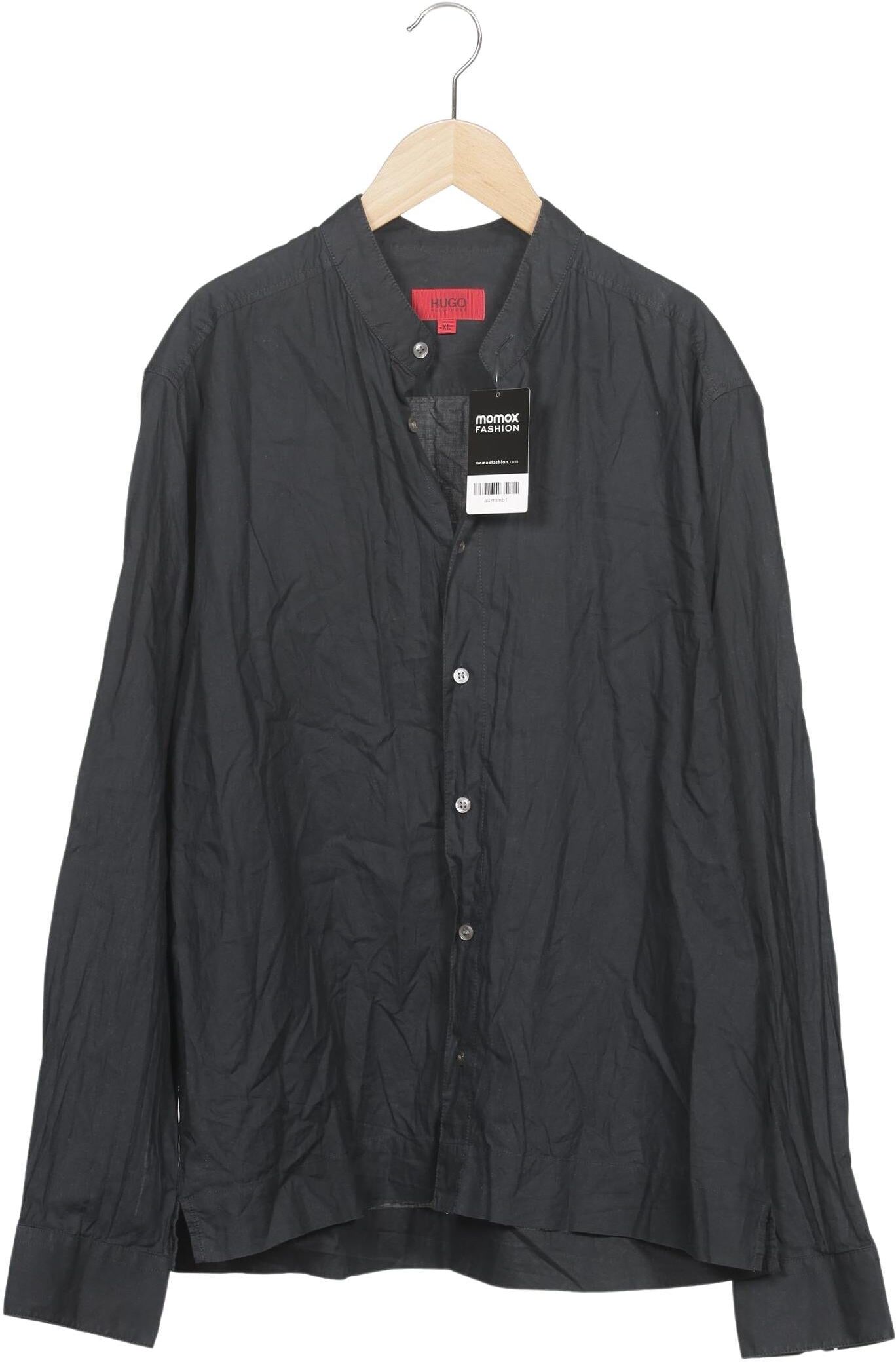 Hugo by Hugo Boss Herren Hemd, Marineblau, Gr. XL, Baumwolle - Second Hand