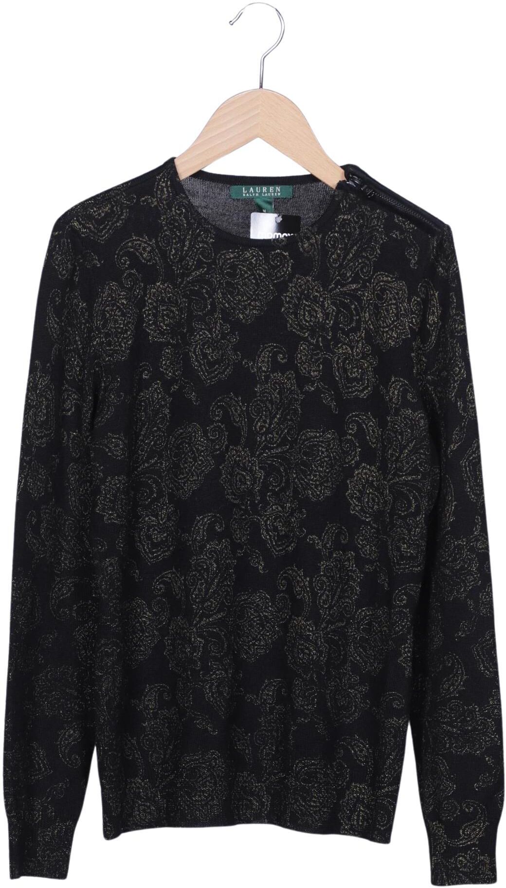 Lauren Ralph Lauren Damen Pullover, Schwarz, Gr. M, Wolle - Second Hand