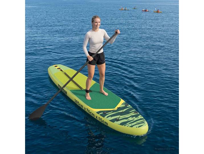 vidaXL Aufblasbares Stand-Up-Paddle-Board POSEIDON 305 x 76 x 15 cm