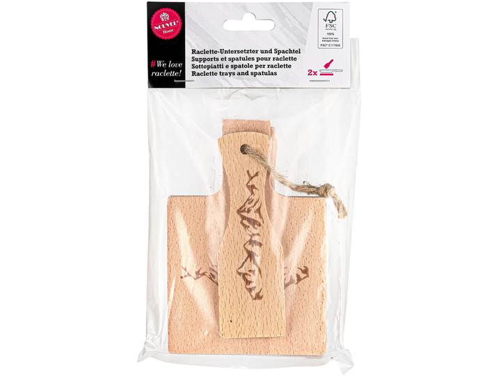 Nouvel Fonduezubehör Traditional braun Buche
