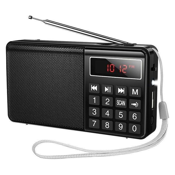 Hoco Other Computer Accessory Portable radio HI50 black (AM, FM, Bluetooth) (64604637)
