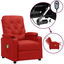 vidaXL, Massageliege + Massagesessel, elektrischer Massagesessel