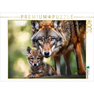 CALVENDO Puzzle Wölfe | 1000 Teile Lege-Größe 64x48cm Foto-Puzzle für glückliche Stunden, Sonstige von , Calvendo Puzzle