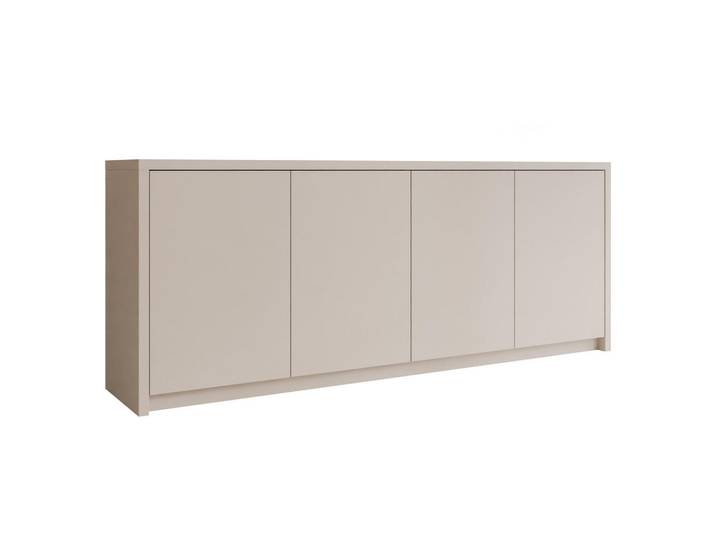 Mirjan24 Kommode Solid 4D, Sandfarben, Kunststoff, Rechteckig,Rechteckig, 198x79x40 cm, Kleinmöbel, Kommoden, Sideboards