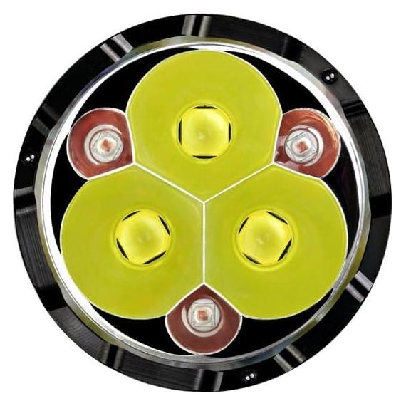 AceBeam Suchscheinwerfer X30 Dual-Source, 20'000 Lumen, kaltweiss 6500K (inkl. Akkus) (15.97 cm, 20000 lm) (67573126)