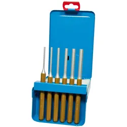 SW-Stahl, Meissel, 82620L Splintentreiber-Satz6 tlg. in Metallkassette