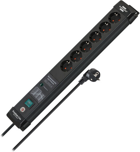 Brennenstuhl Premium Line 6-Way 5m OVP