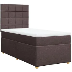 vidaXL, Boxspringbett, Inlonina (Block mit Quadraten) (90 x 190 cm)
