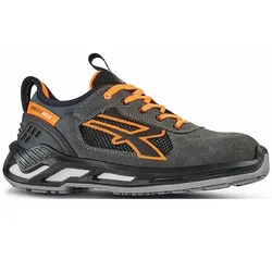 Sicherheitshalbschuh S1P "RYDER" RED 360 - 35 - schwarz