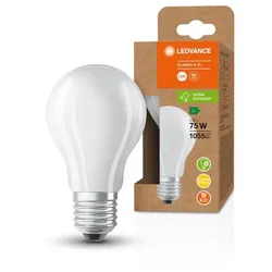 Sale - Nur noch angezeigter Bestand verfügbar:    Ledvance E27 Besonders effiziente LED Lampe Classic matt 5W wie 75W 3000K warmweißes Licht für die Wohnung