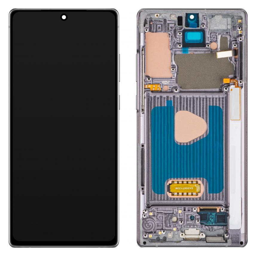 MP LCD Display Module fur Samsung Galaxy Note 20 N980, OLED Version, Aftermarket, Black (Modul) (64799686)