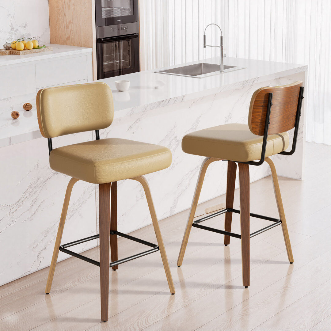 George Oliver Counter Stool Khaki 2