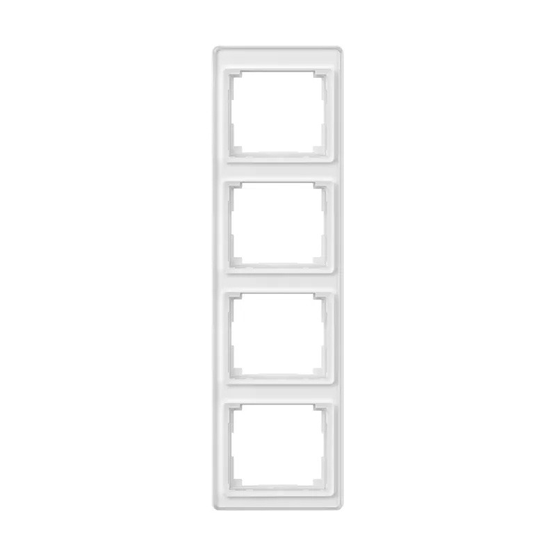 Jung inbouwdoos 4-voudig met aansluitklemmen type SL 584 WW