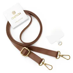 ONEFLOW Universal Handykette Leder Optik abnehmbar – CHAINLESS Metro Strap