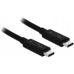 Delock Thunderbolt 3 Kabel (0.50 m, USB 3.2 Gen 2, 100 W), USB Kabel