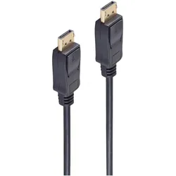 Frei Öl DisplayPort 1.2 Kabel, 4K 60Hz, schwarz (1 m), Videokabel, Schwarz